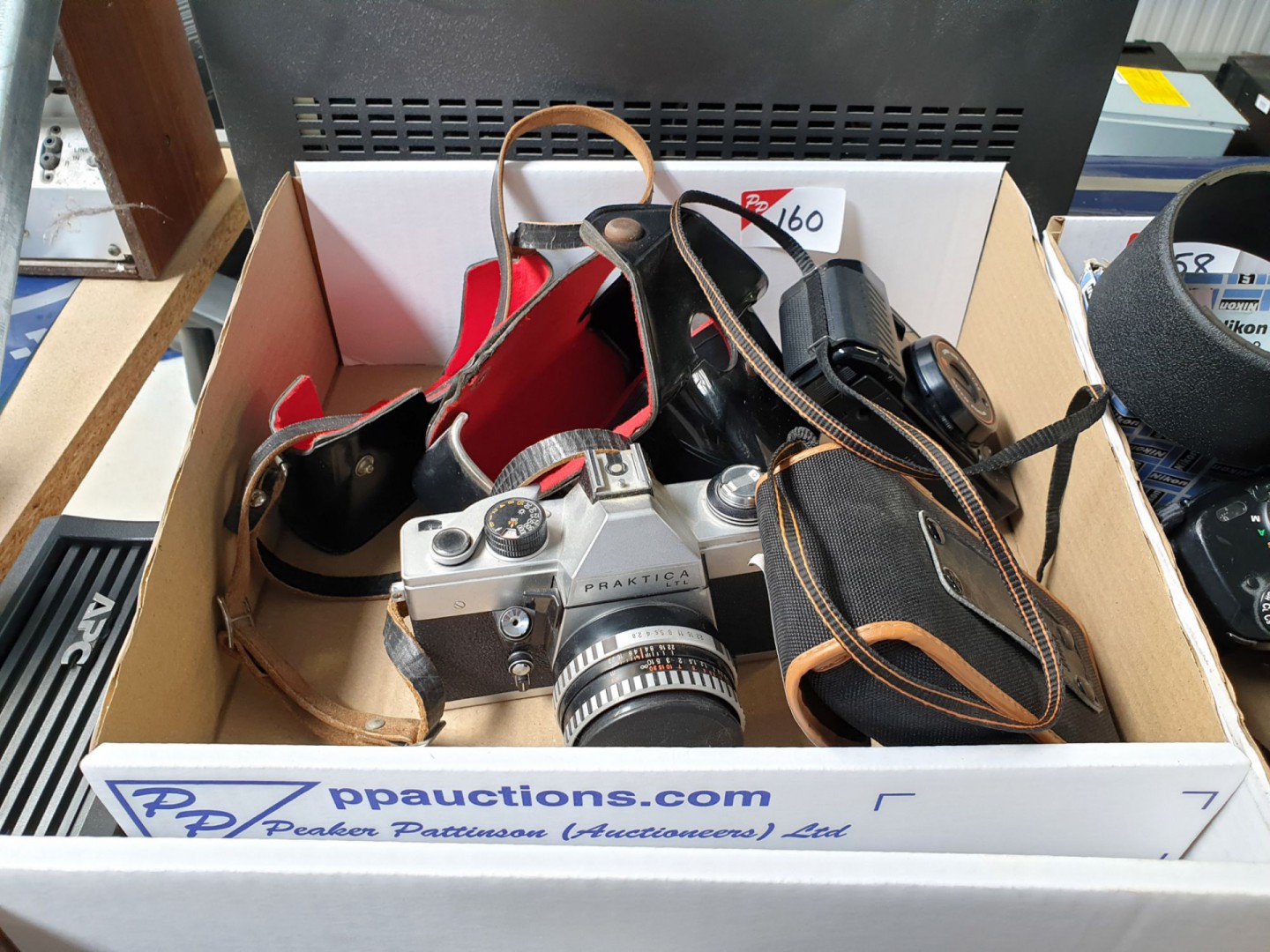 Pentacon Praktica LTL camera, Canon camera