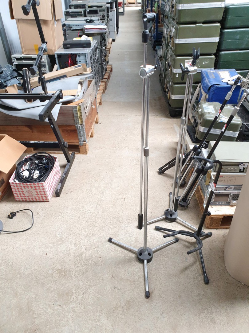 Floor standing microphone stand