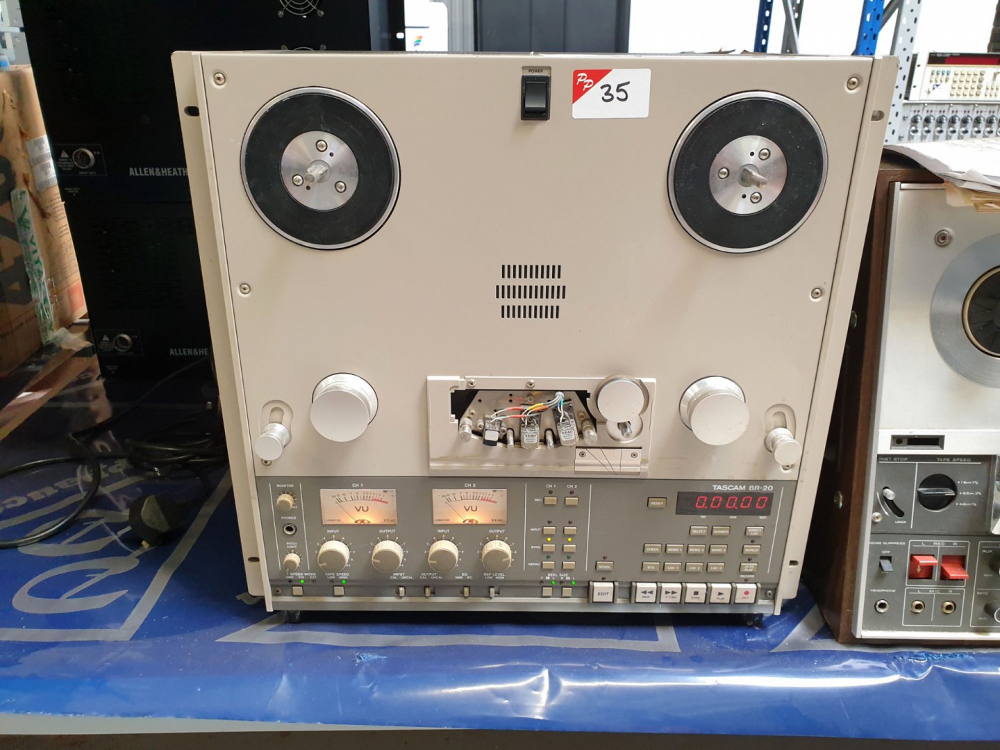 Tascam BR-20 reel to reel recorder / reproducer (m...