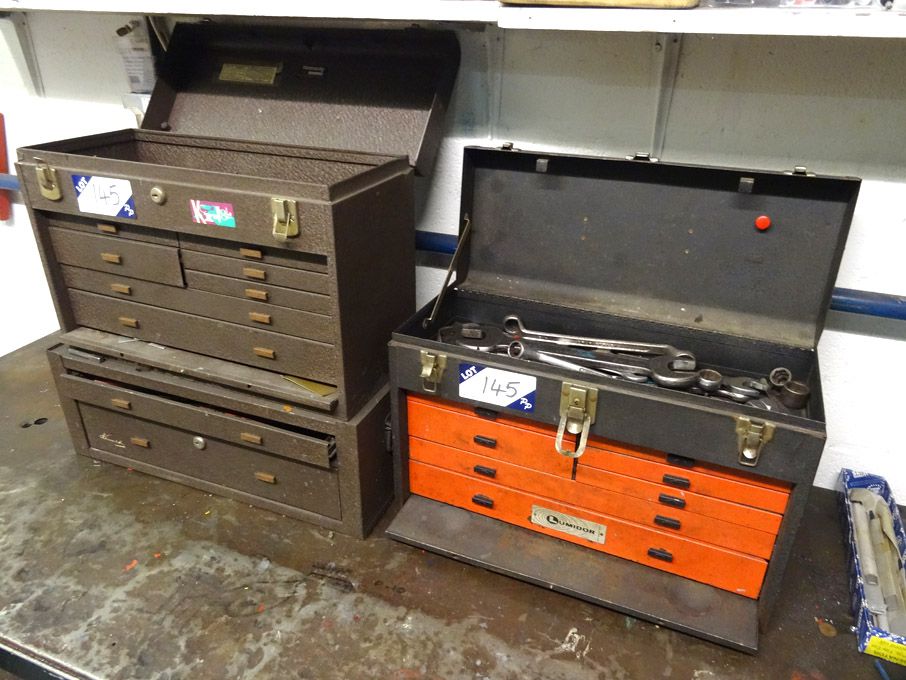 2x engineers tool boxes