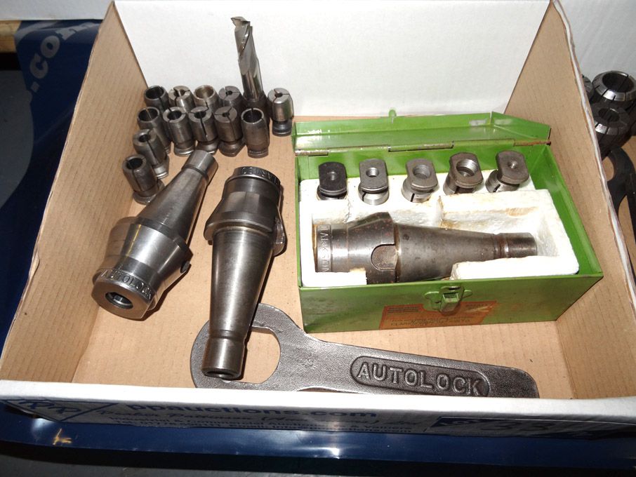 3x Clarkson 40 int Autolock collet chucks with Qty...