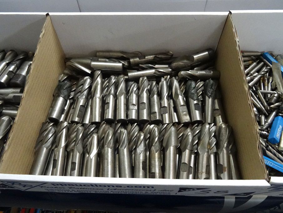 Qty various Bull Nose end mills to 20mm approx
