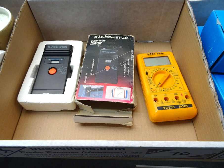 Rangemeter Ultrasonic Tapeless measure, Precision...