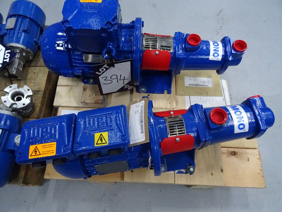 2x Mono GF pumps & Atex motor (2018) (boxed & unus...