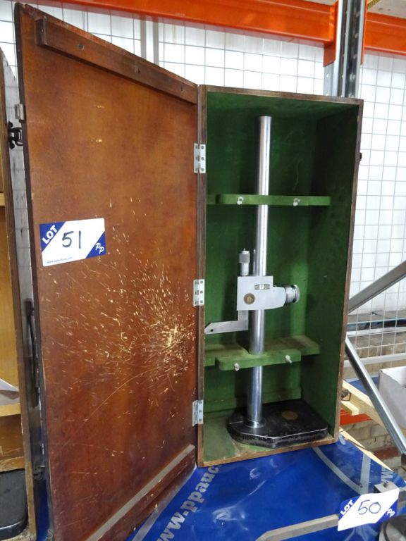 APE Microball 23" height gauge in wooden case