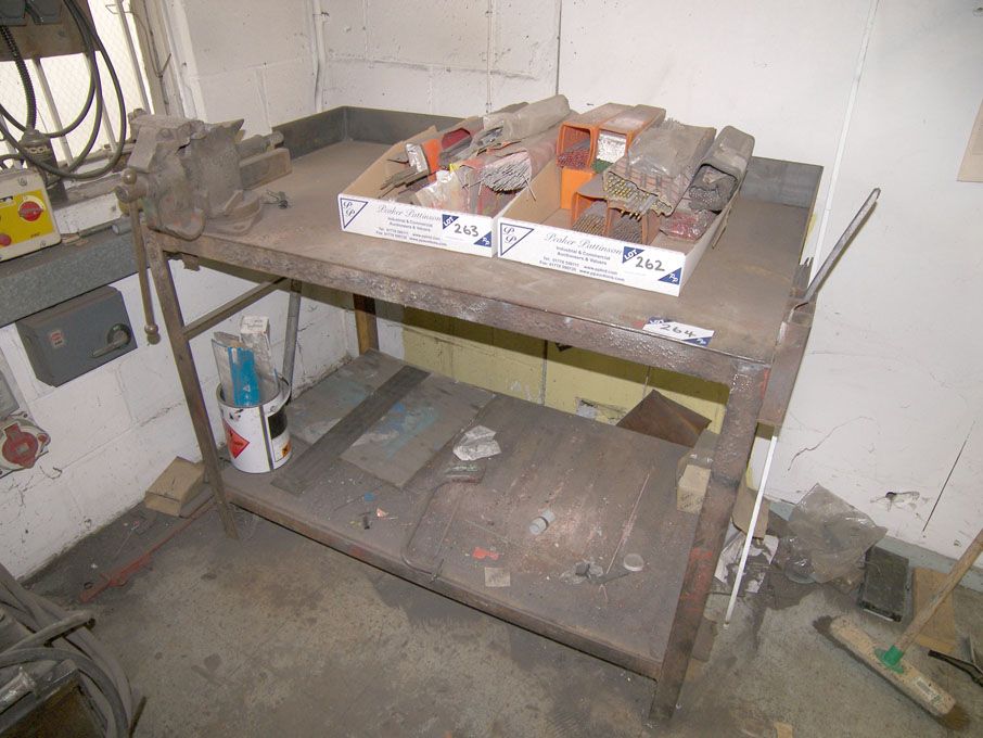 1300x750mm welding bench with Record No75 vice