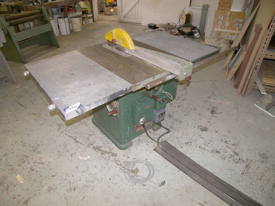 Wadkin Bursgreen 12AGS wood working table saw, 250...