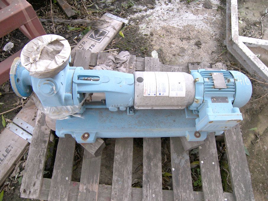 Flowserve pump unit with WEG 1.5kW motor