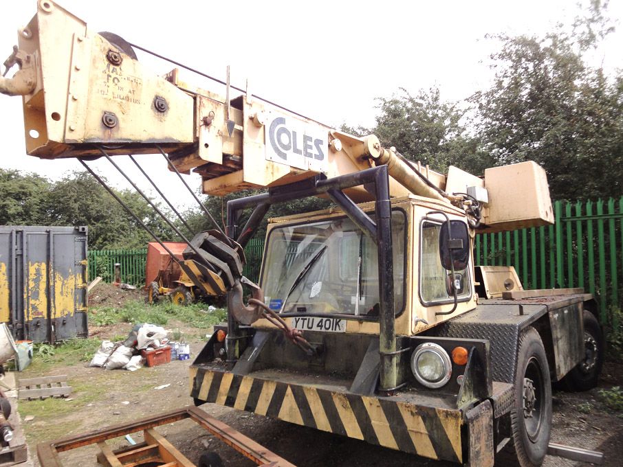 Coles 7 ton mobile crane, Weighload Systems HDS750...